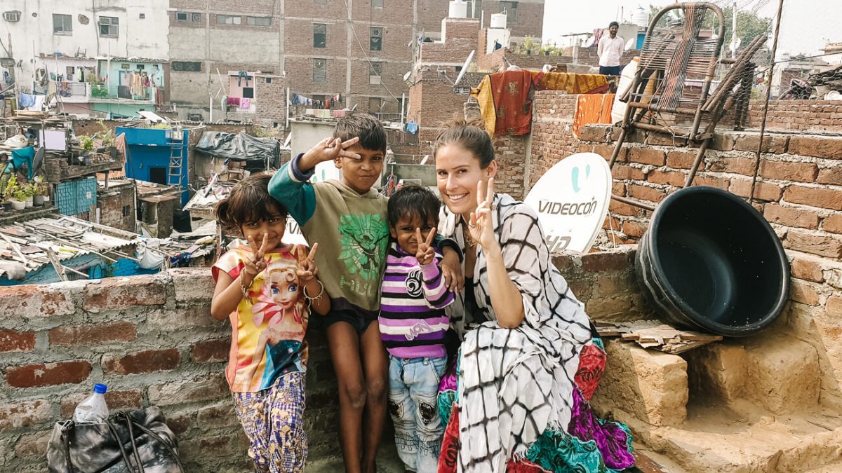 Sanjay Colony Delhi Slum tour