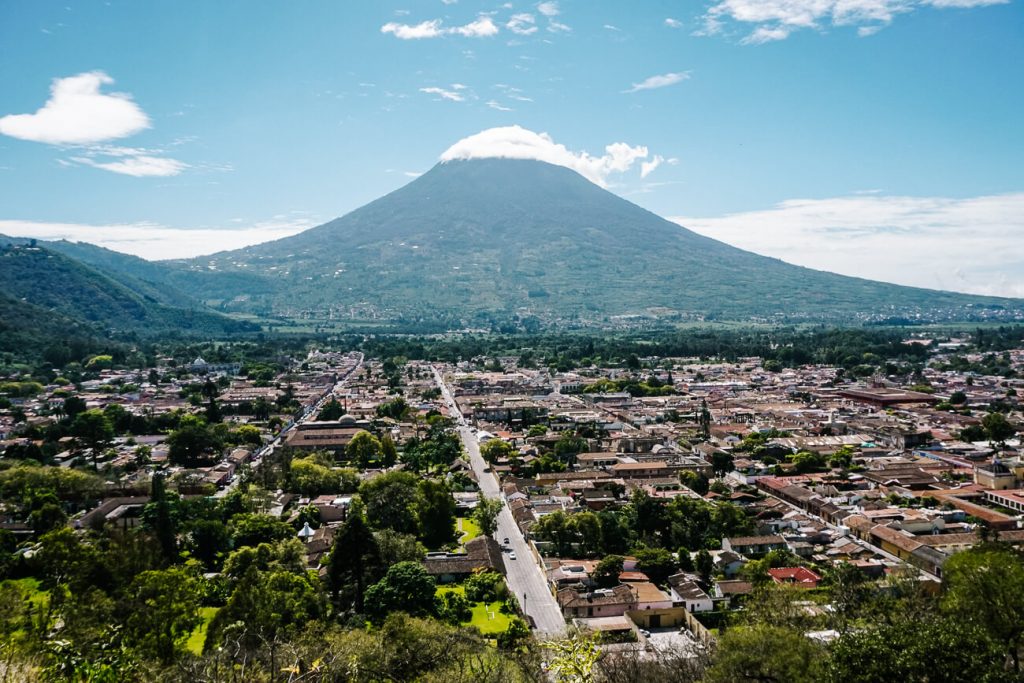 view of antigua guatemala | include Antigua in your 3 weeks in Guatemala itinerary