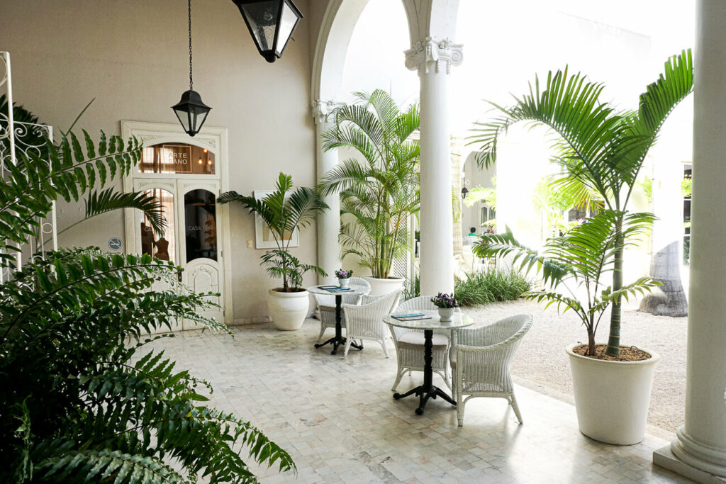 Casa Tho in Merida, de cultuur stad van Yucatan met veel mooie gebouwen, restaurants en winkels.