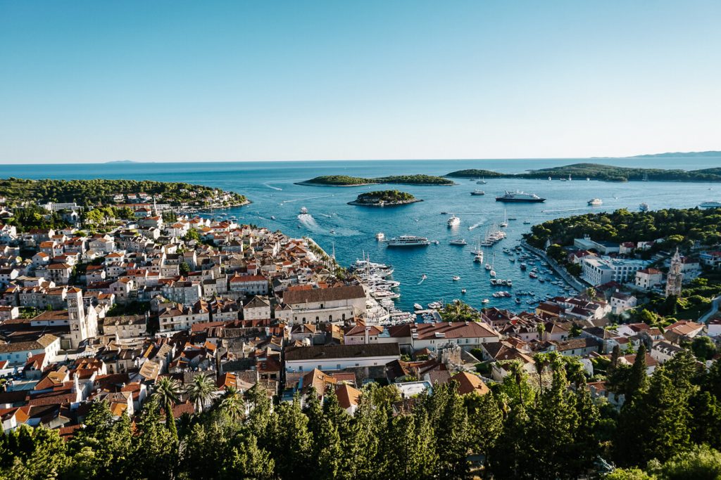 Hvar island, one of the best islands to visit in Croatia