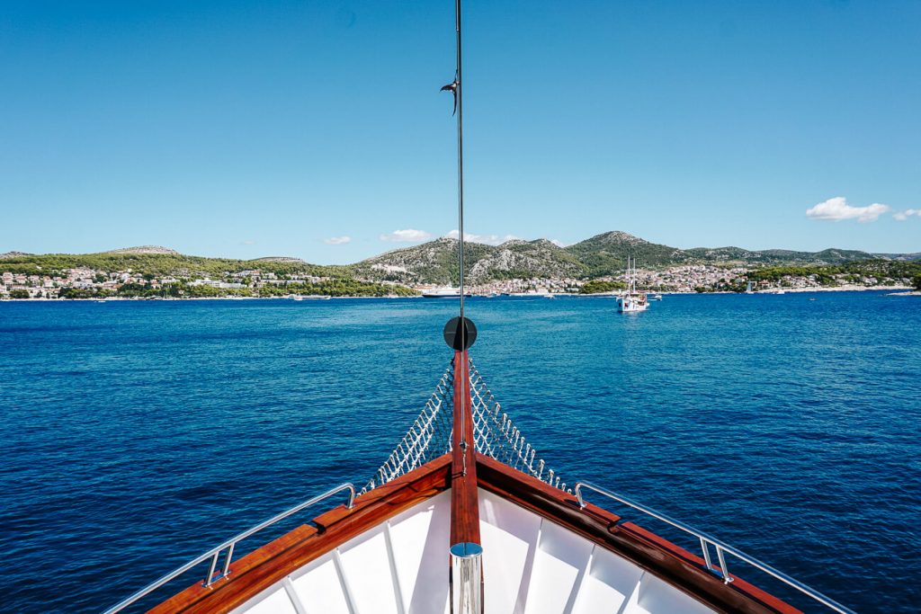 Sail Croatia cruise, along the Dalmatian coast of Croatia