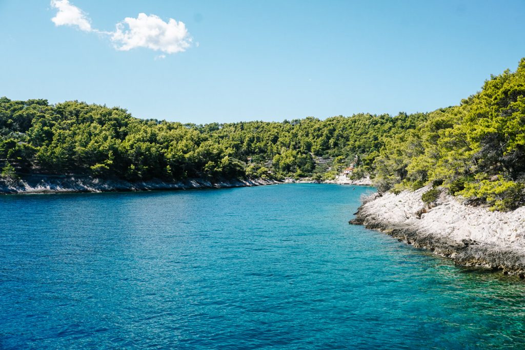 Secret beaches along the Dalmatian coast
