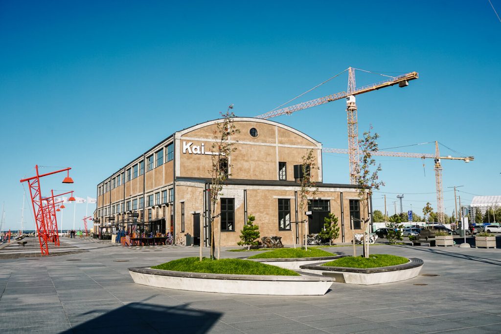 Kai art center in Noblessner port in Tallinn