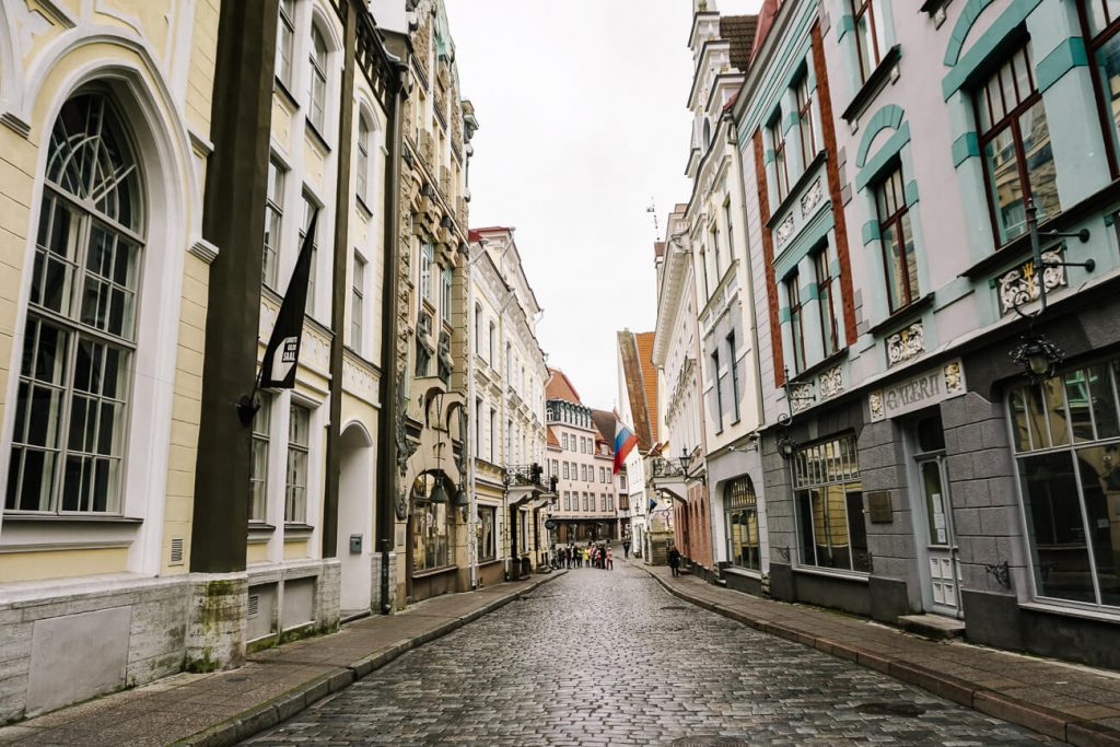 gildenhuizen - mooie architecturale bezienswaardigheden vind je op de straat Pikk in Tallinn