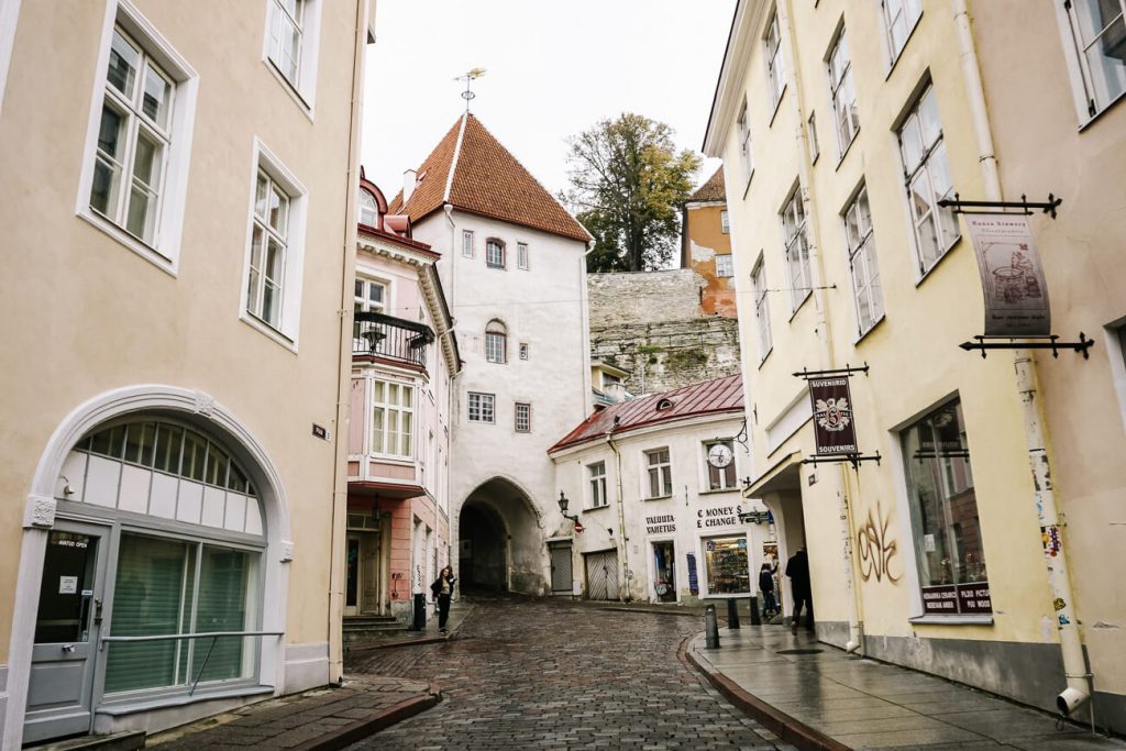 Pikk Jalg – lange been poort die bovenstad met onderstad van Tallinn met elkaar verbond
