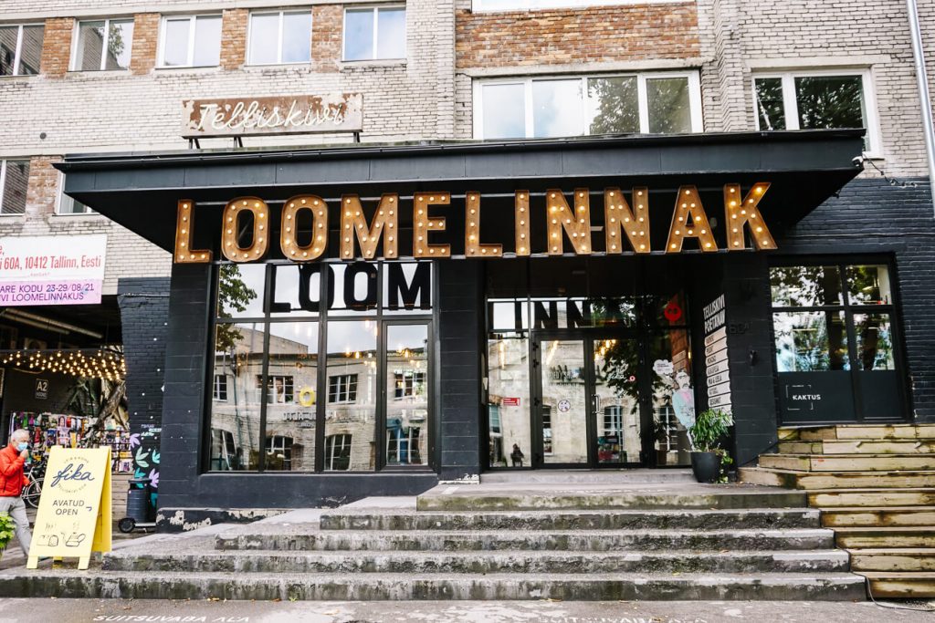 Loomelinnak, Telliskivi Creative city is a former industrial area in the Kalamaja district and transformed into a creative hub, where many startups and creative companies have found their way