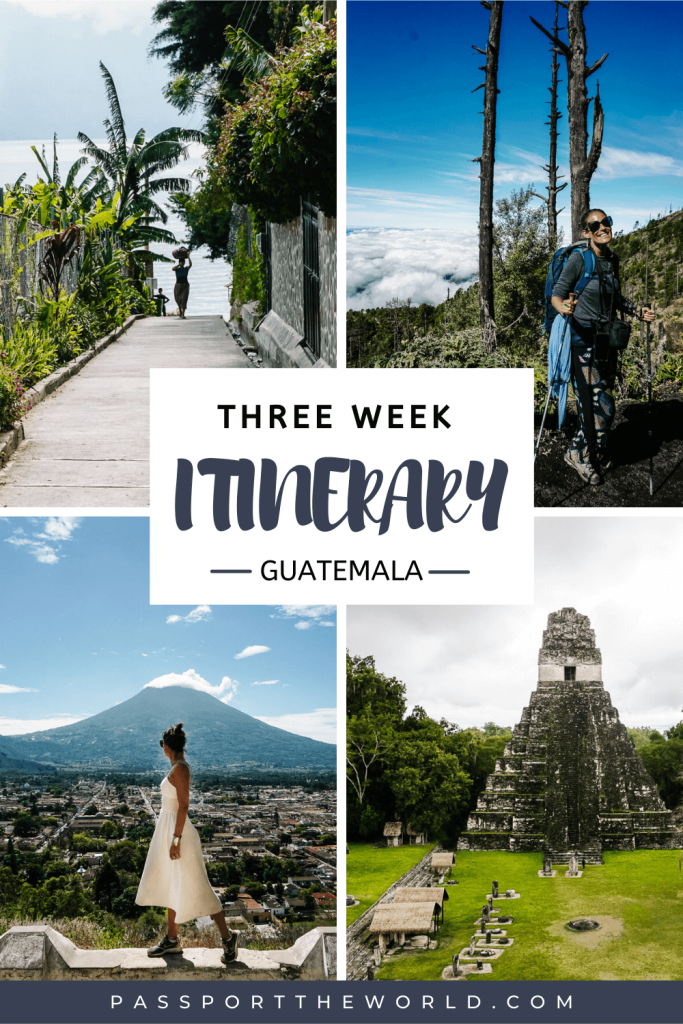 Guatemala itinerary 3 weeks: | This is my Guatemala travel guide with destinations, things to do, traveling time, transportation for three weeks in Guatemala travel.
