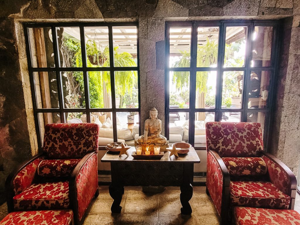 Interior design in Casa Prana Guatemala