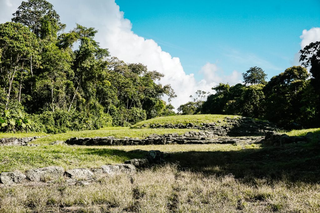 Monumento Nacional Guayabo is een pre-columbiaanse complex, in het tropisch regenwoud van Costa Rica en werd tussen 1000 v Chr en 1400 na Chr bewoond door de Guayabo indianen.