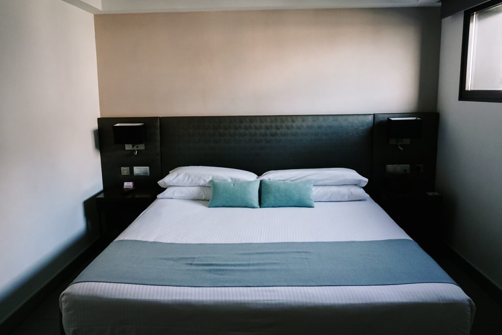 bedroom in hotel boutique La Isla y el Mar lanzarote