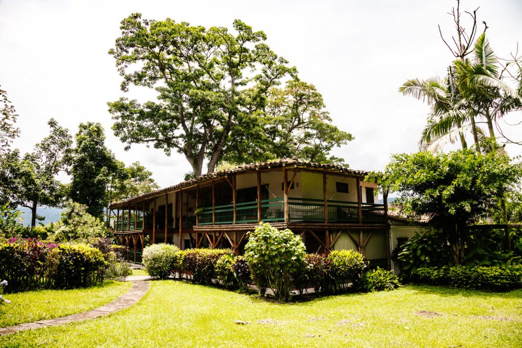 Hacienda Bambusa Colombia. een voormalige finca omgetoverd tot boutique hotel