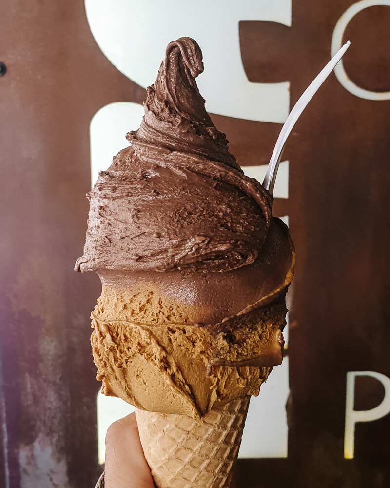 Ice cream in Argentina.