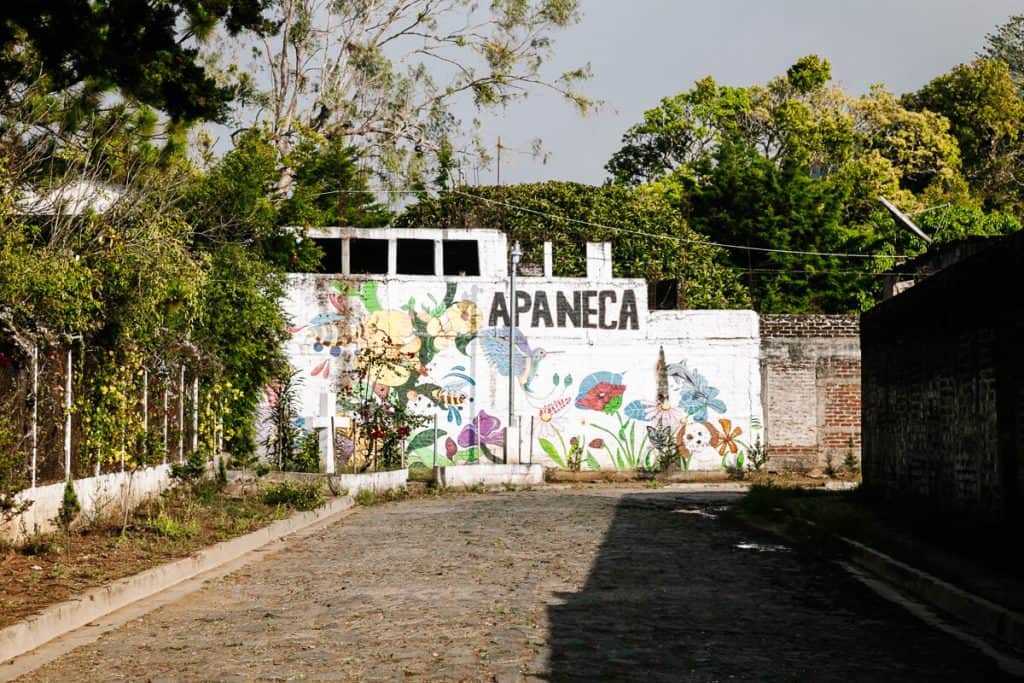 Street art in Apaneca.