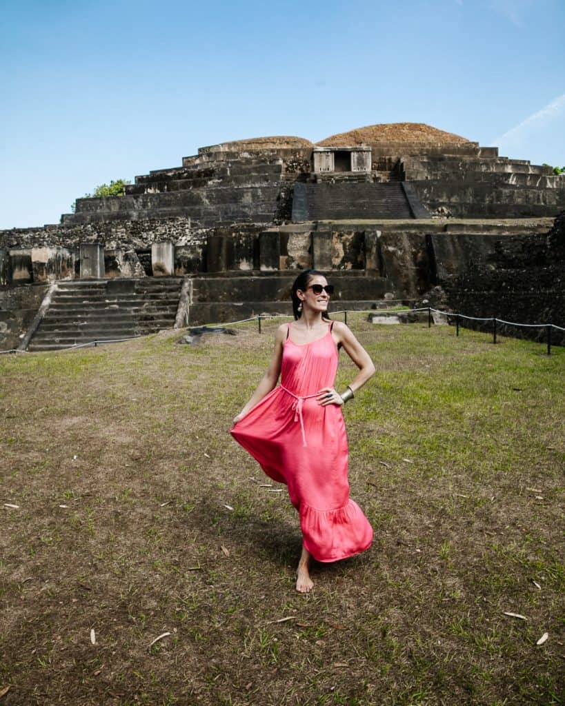 Een van de bekendste archeologische bezienswaardigheden van El Salvador is Tazumal. 