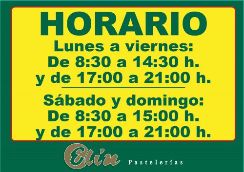 HORARIO MES DE JUNIO 2025