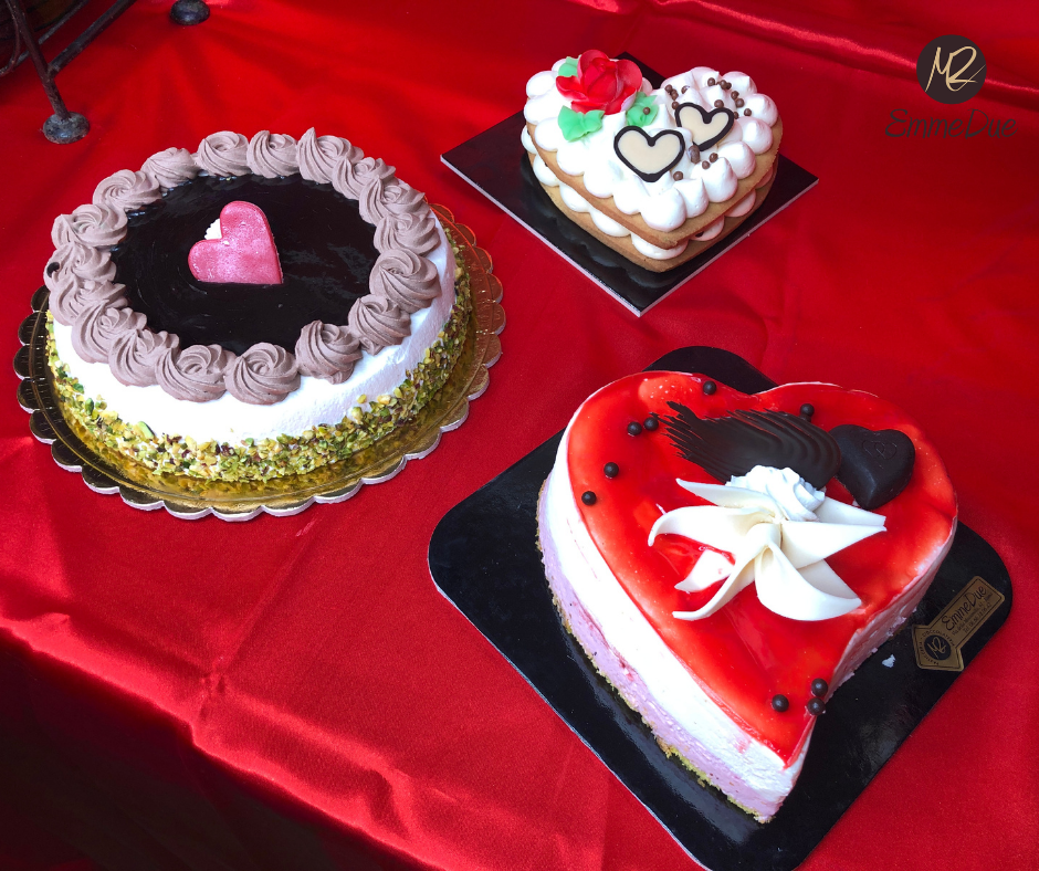 Torta a forma di cuore per San Valentino – Pasticceria Emmedue