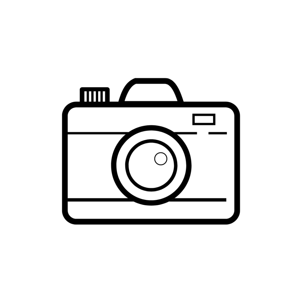 A graphic of a camera
