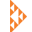 muscular dystrophy UK logo as an orange arrow