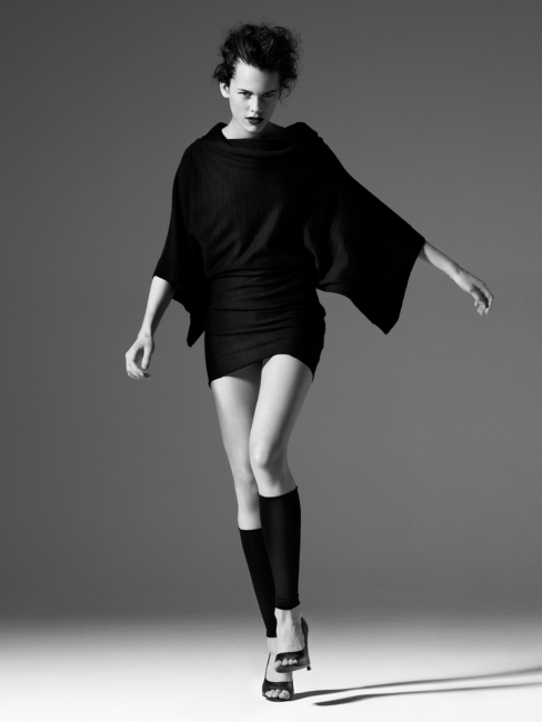 black and white fashion studio image by patrik sehlstedt
