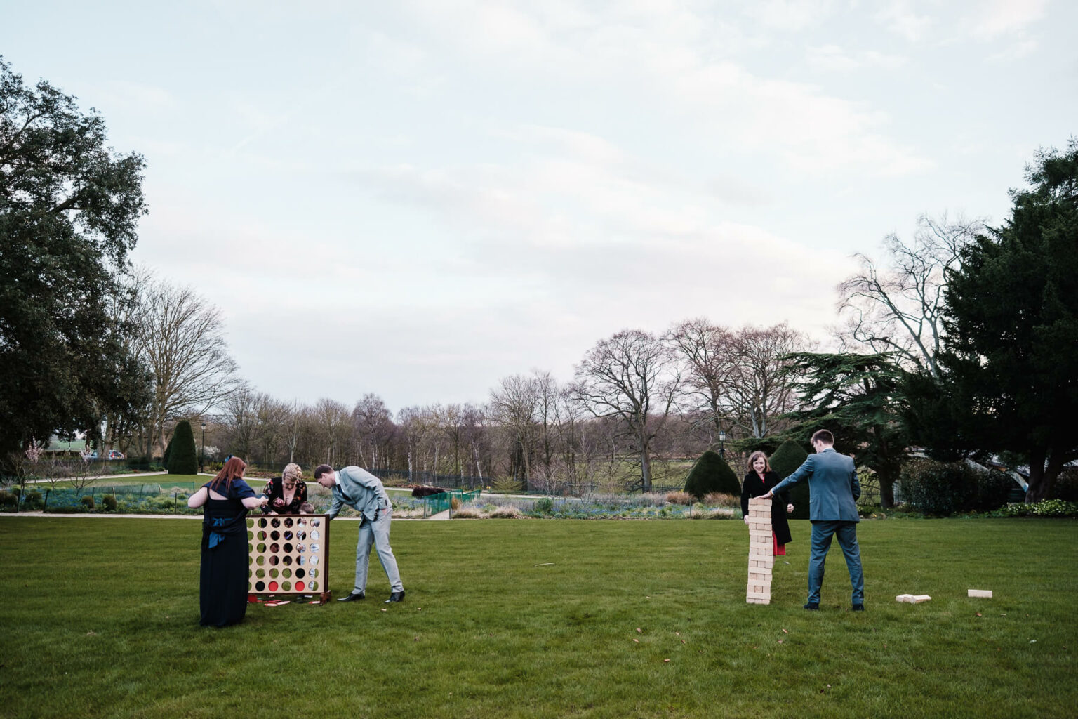 lawn games at bowcliffe hall