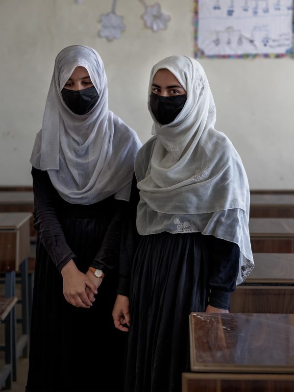 Sarah and Mariyam are in fifth grade, they both dream of becoming journalists but with the current situation in Afghanistan it's likely that it will remain a dream.