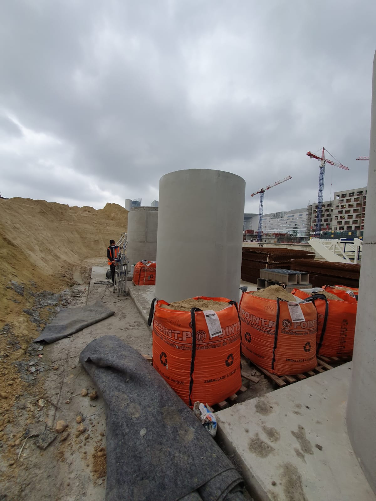 Témoin extérieur après traitement EOLE CNIT LA DEFENSE