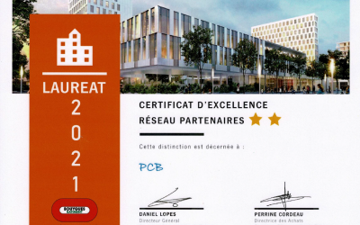 Certificat d’excellence **