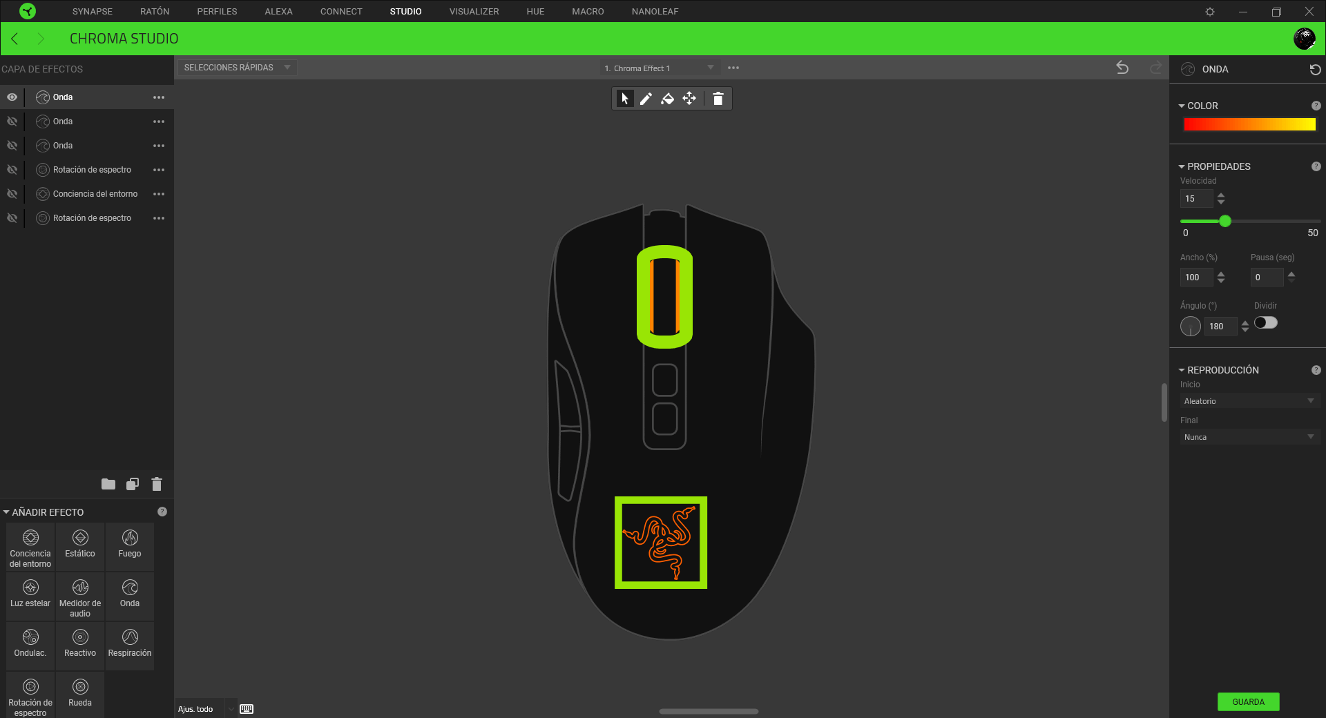 Razer Naga Pro Analisis Razer Synapse 8