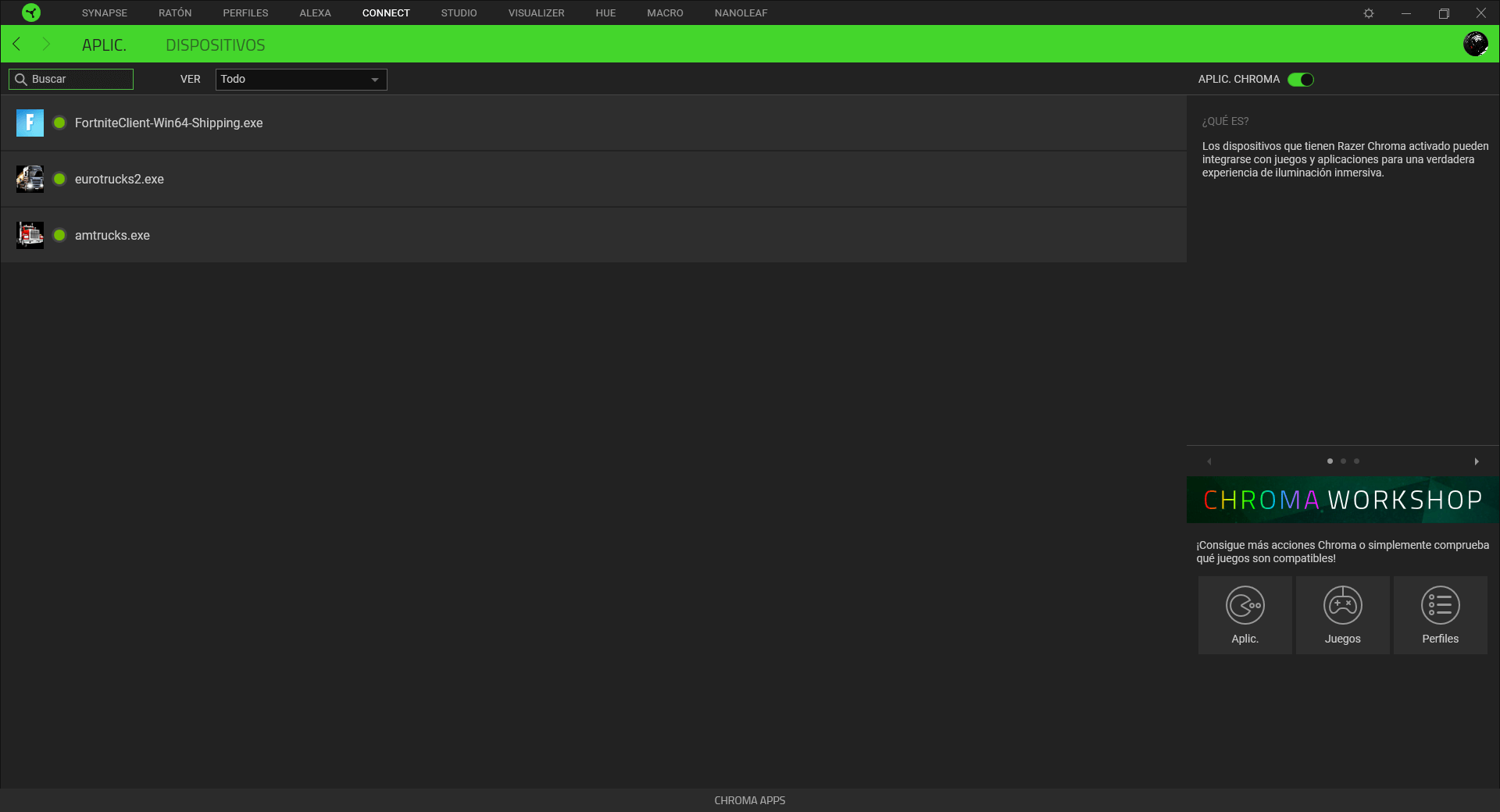 Razer Naga Pro Analisis Razer Synapse 9