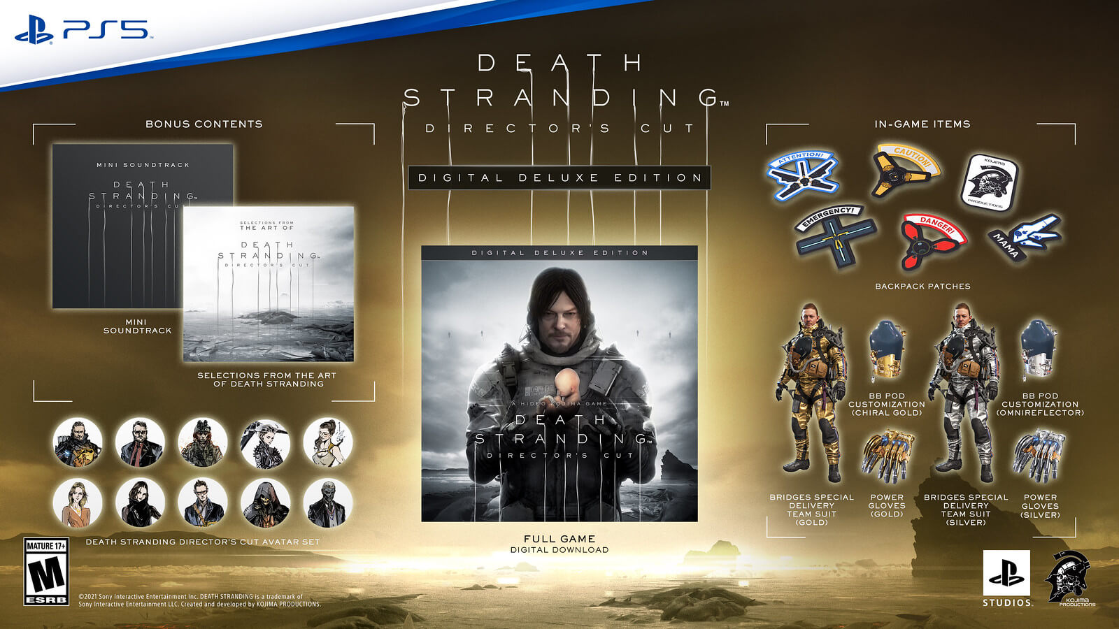 Death Stranding Directors Cut Deluxe Edition