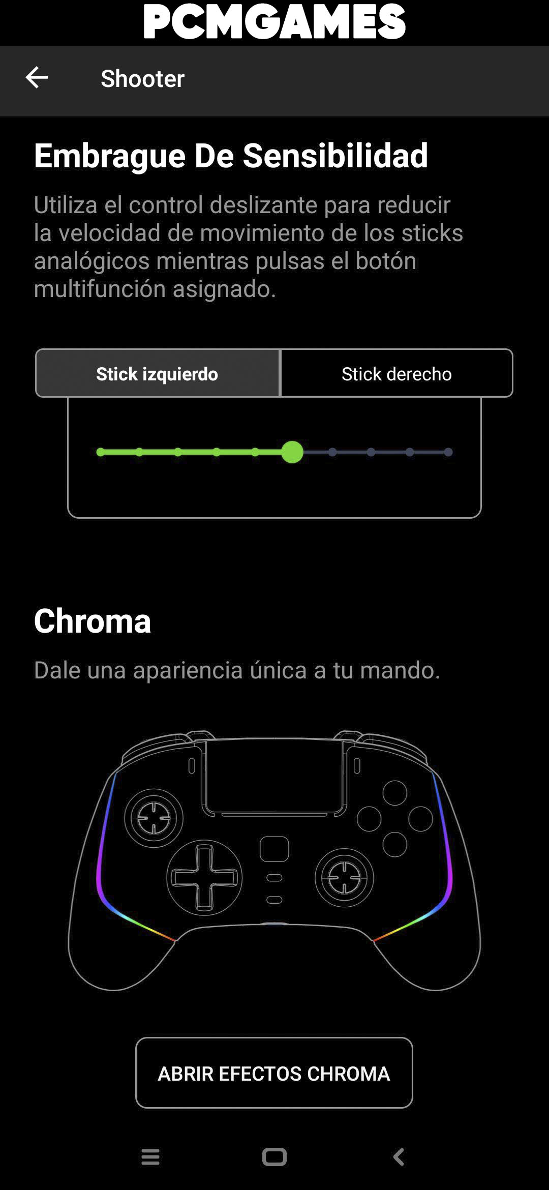 Razer Wolverine V2 Pro Analisis Razer Controller App 7