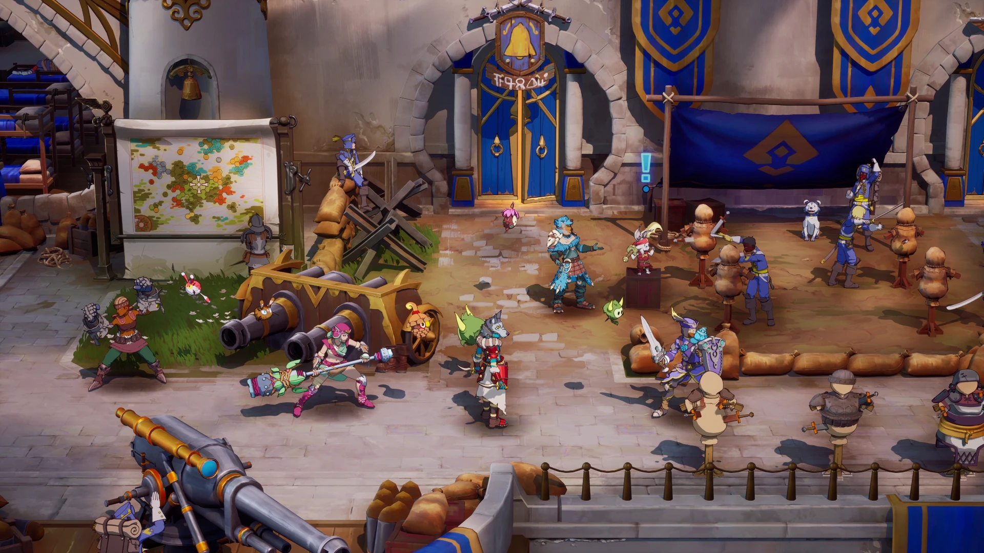 modo contrarreloj en Towerborne