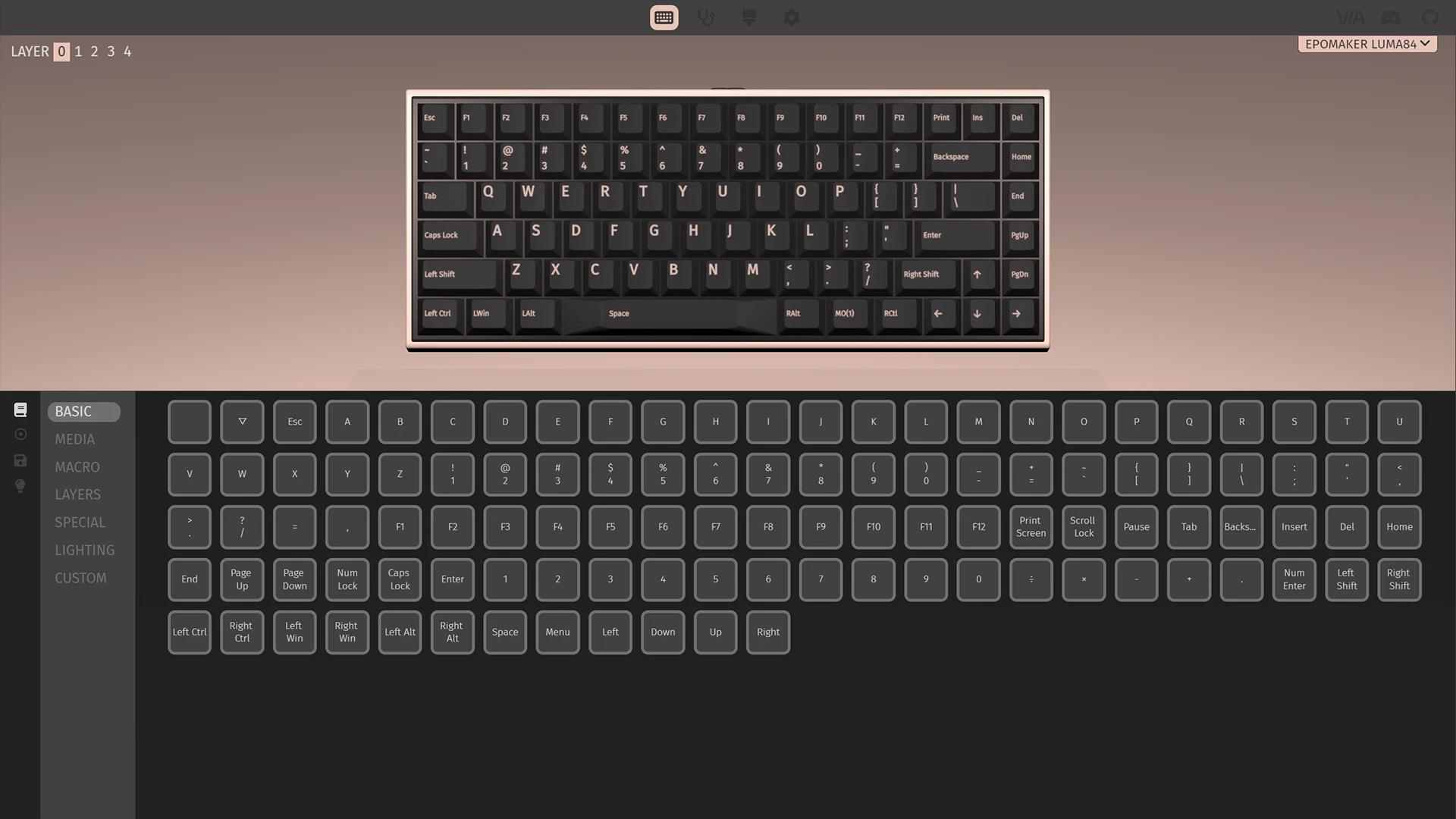 Epomaker Luma84