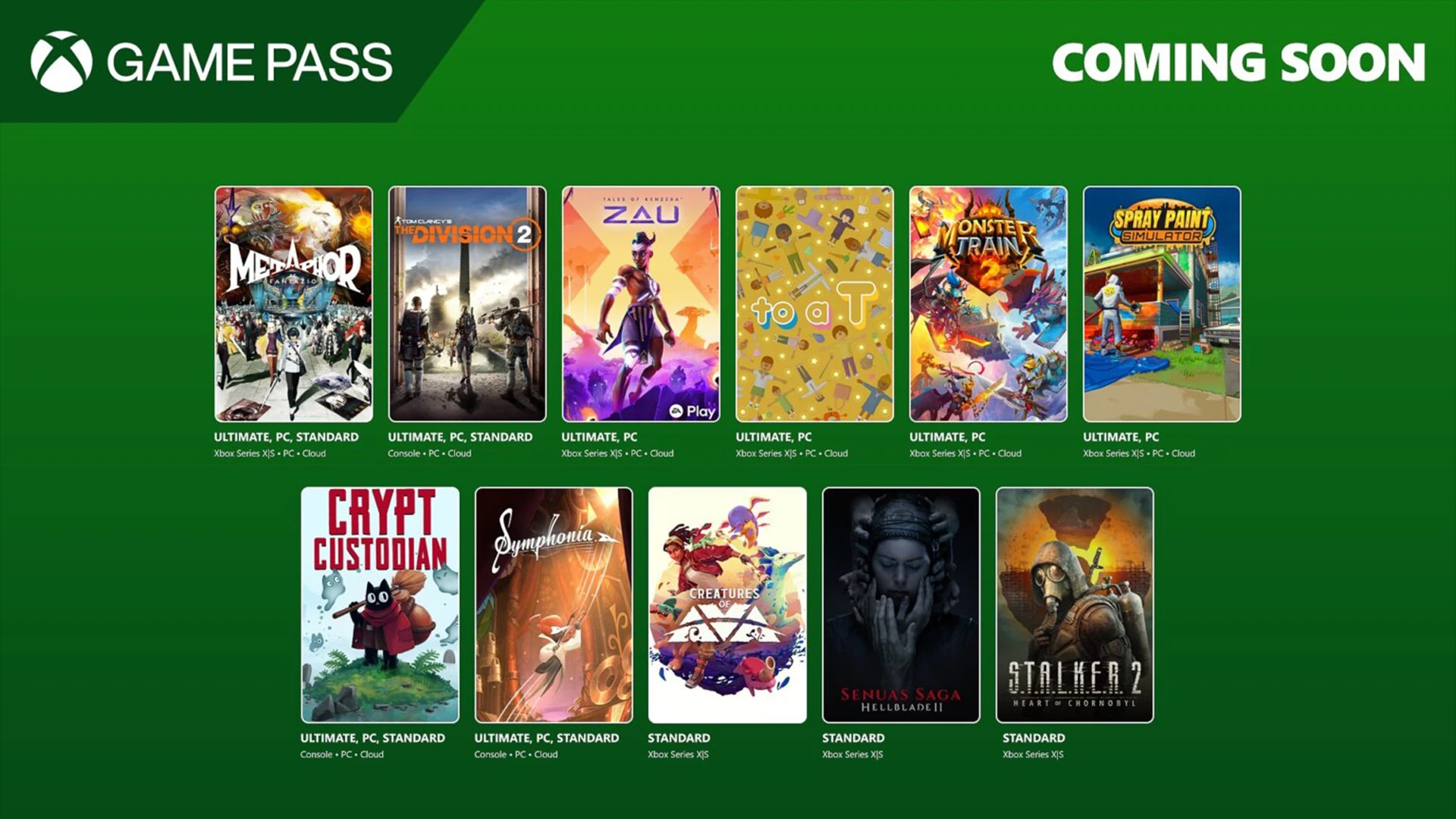 Xbox Game Pass de mayo 2025