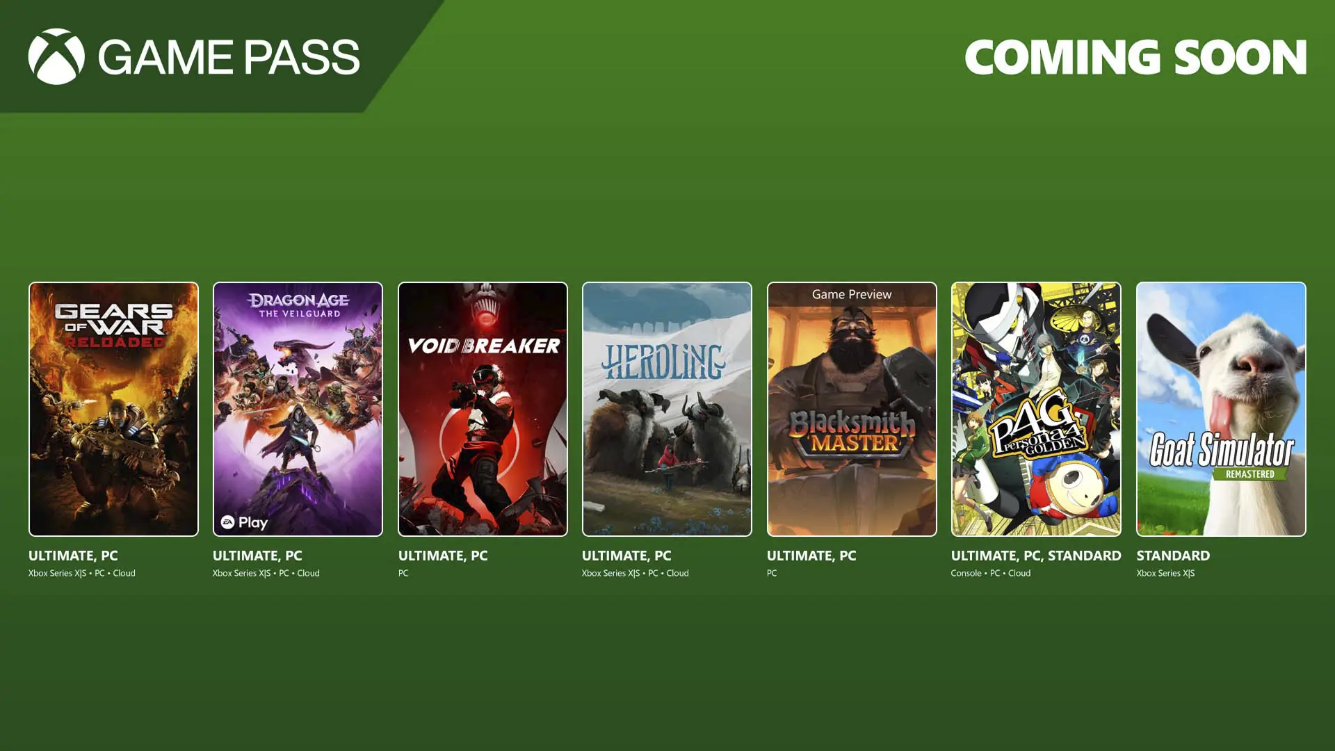 Xbox Game Pass de agosto 2025