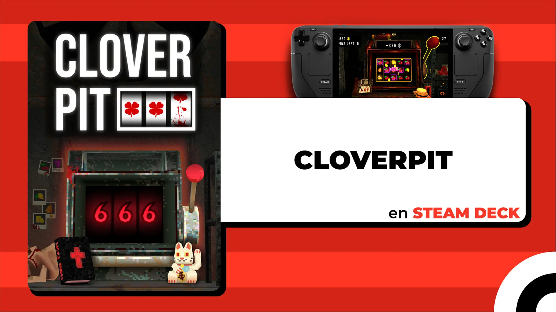 CloverPit en Steam Deck