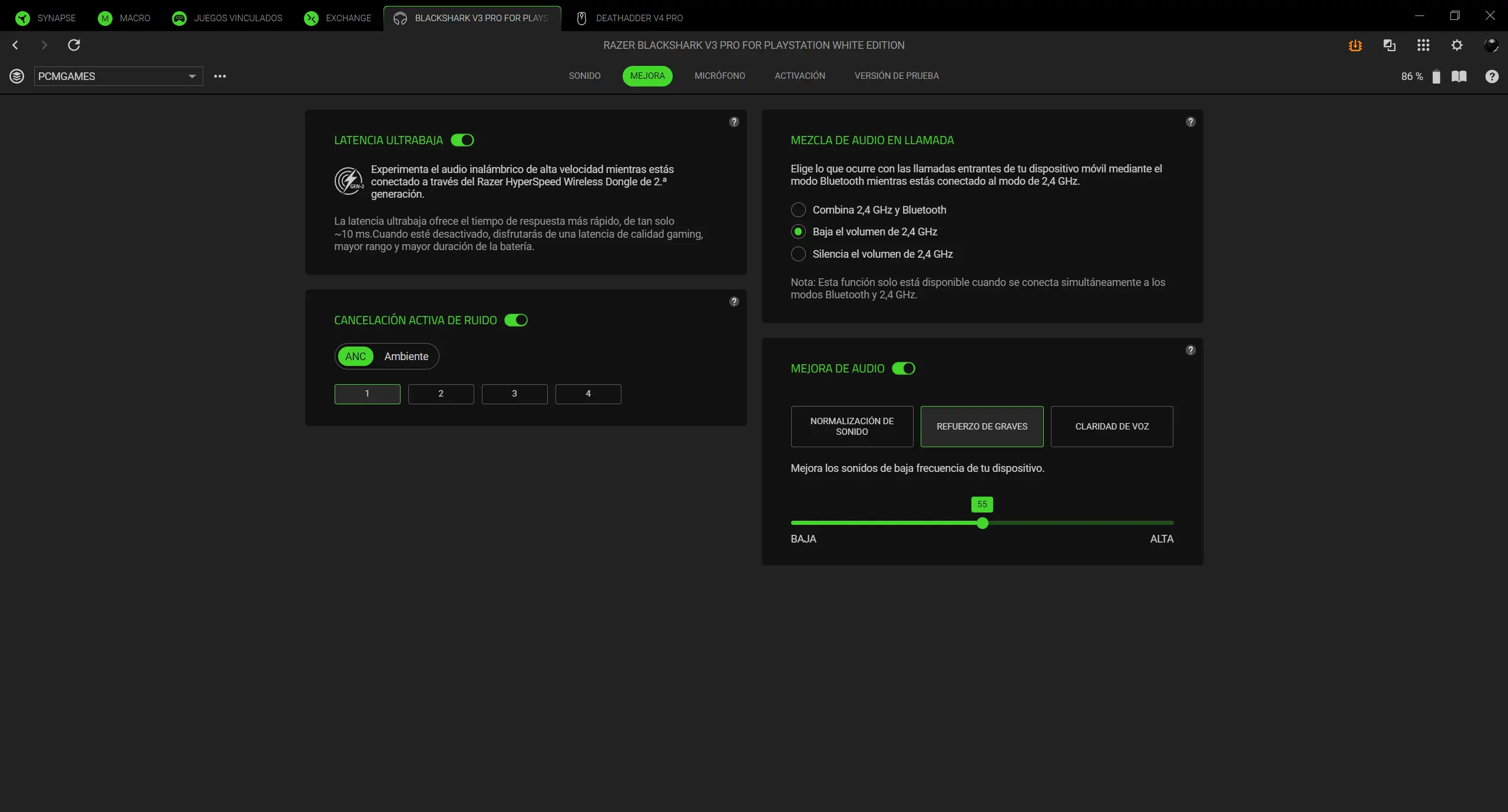 Razer BlackShark V3 Pro for PlayStation