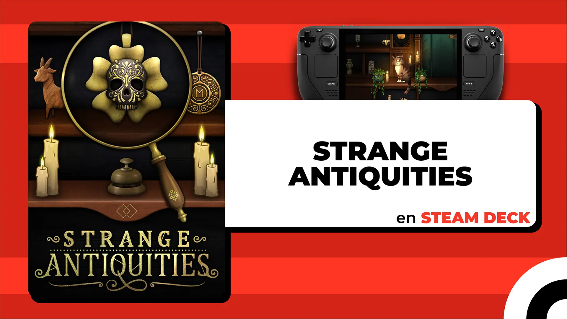 Strange Antiquities en Steam Deck