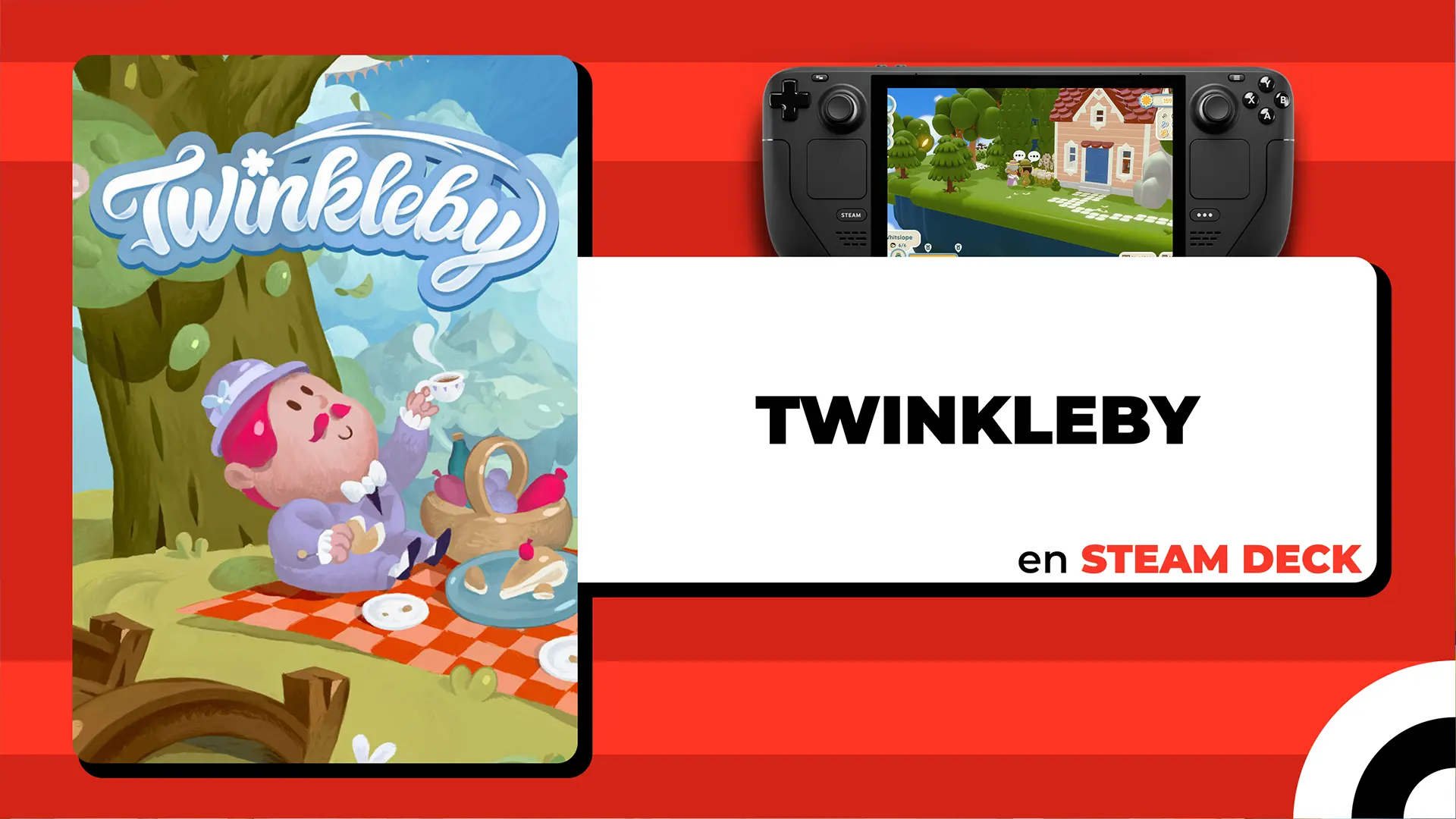 Twinkleby en Steam Deck