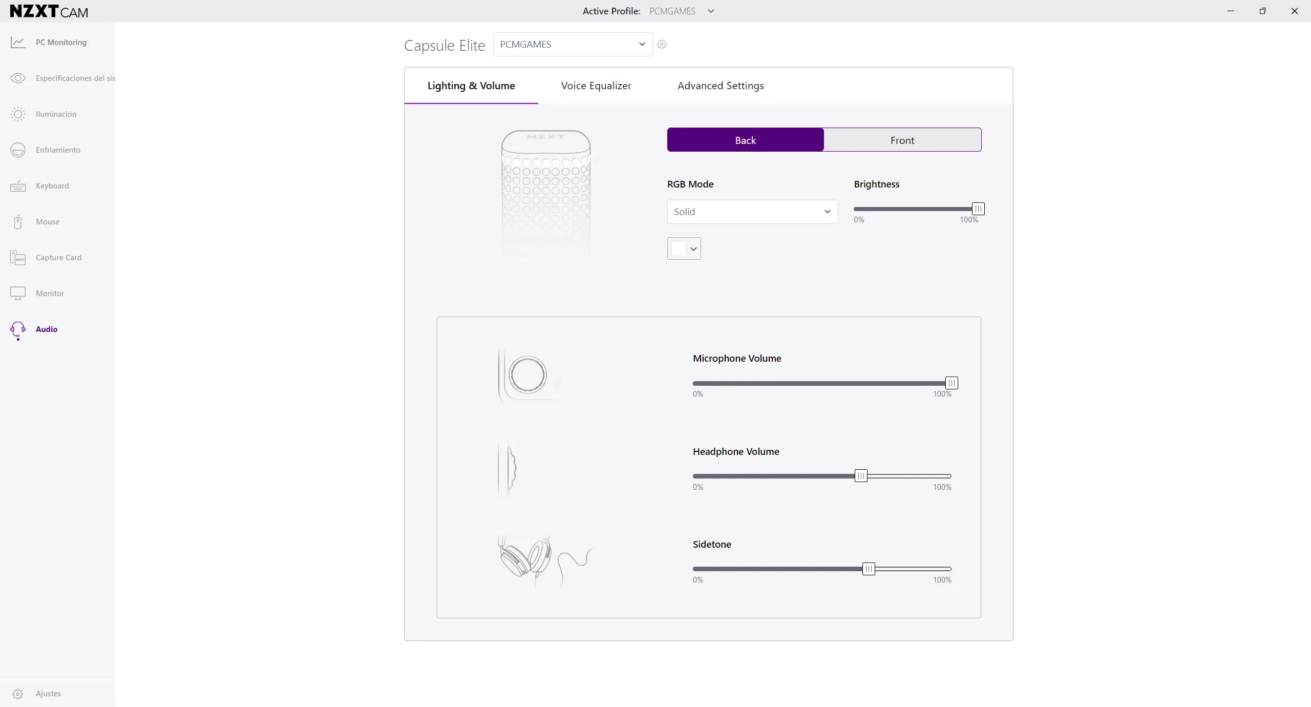 NZXT Capsule Elite
