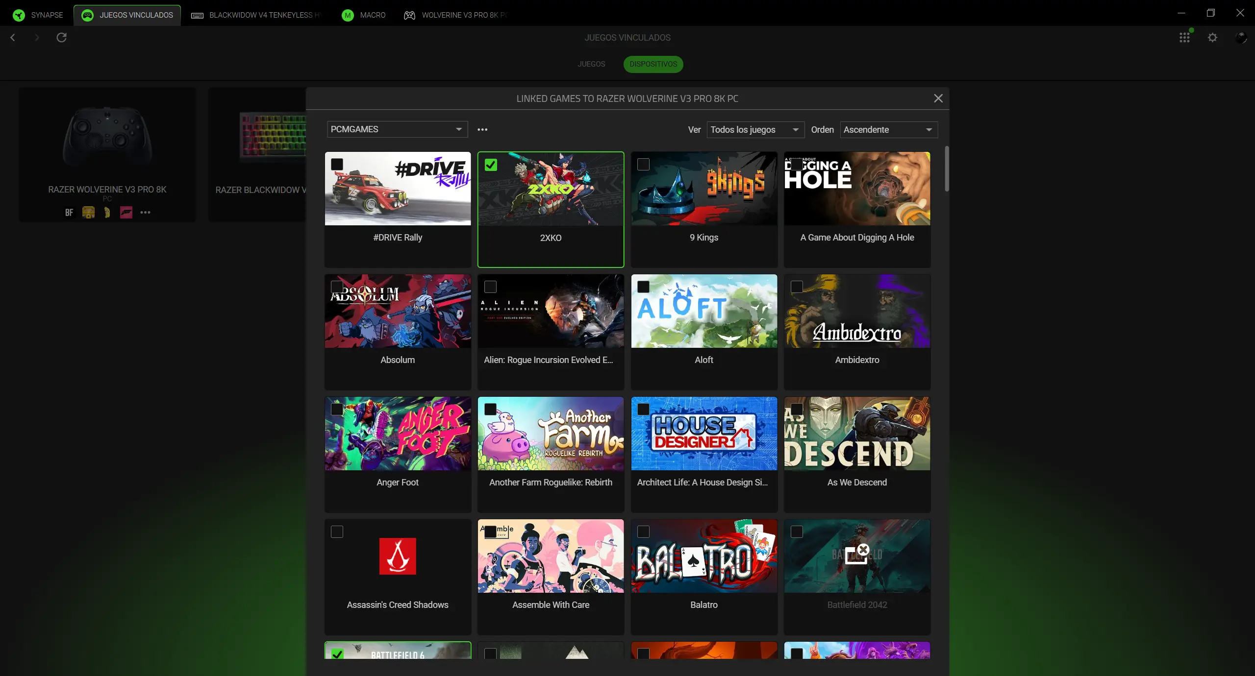 Razer Wolverine V3 Pro 8K PC
