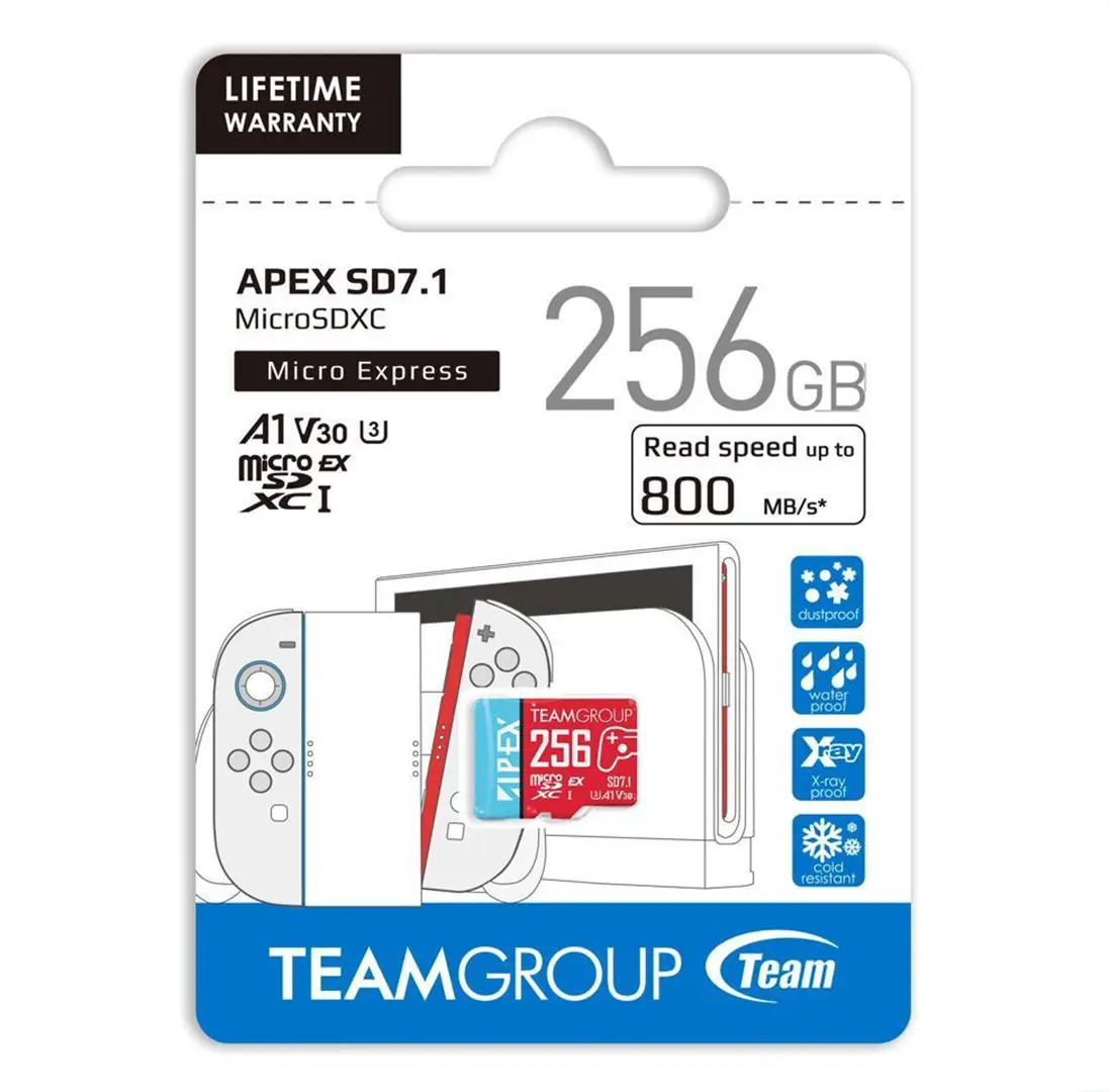 TeamGroup APEX SD7.1 MicroSD Express