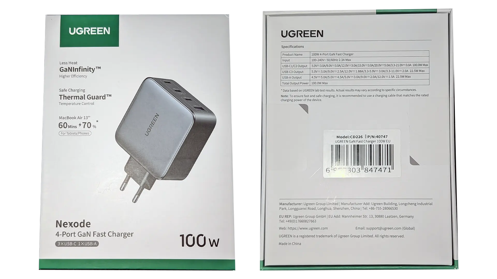 UGREEN Nexode 100W