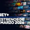 marzo 2026 en Disney+