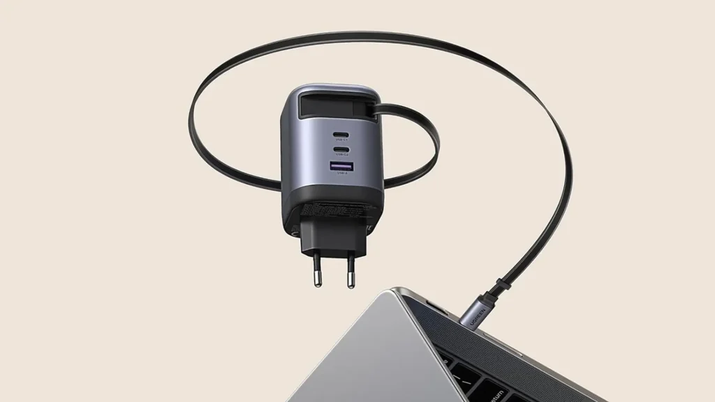 Nexode con cable retráctil