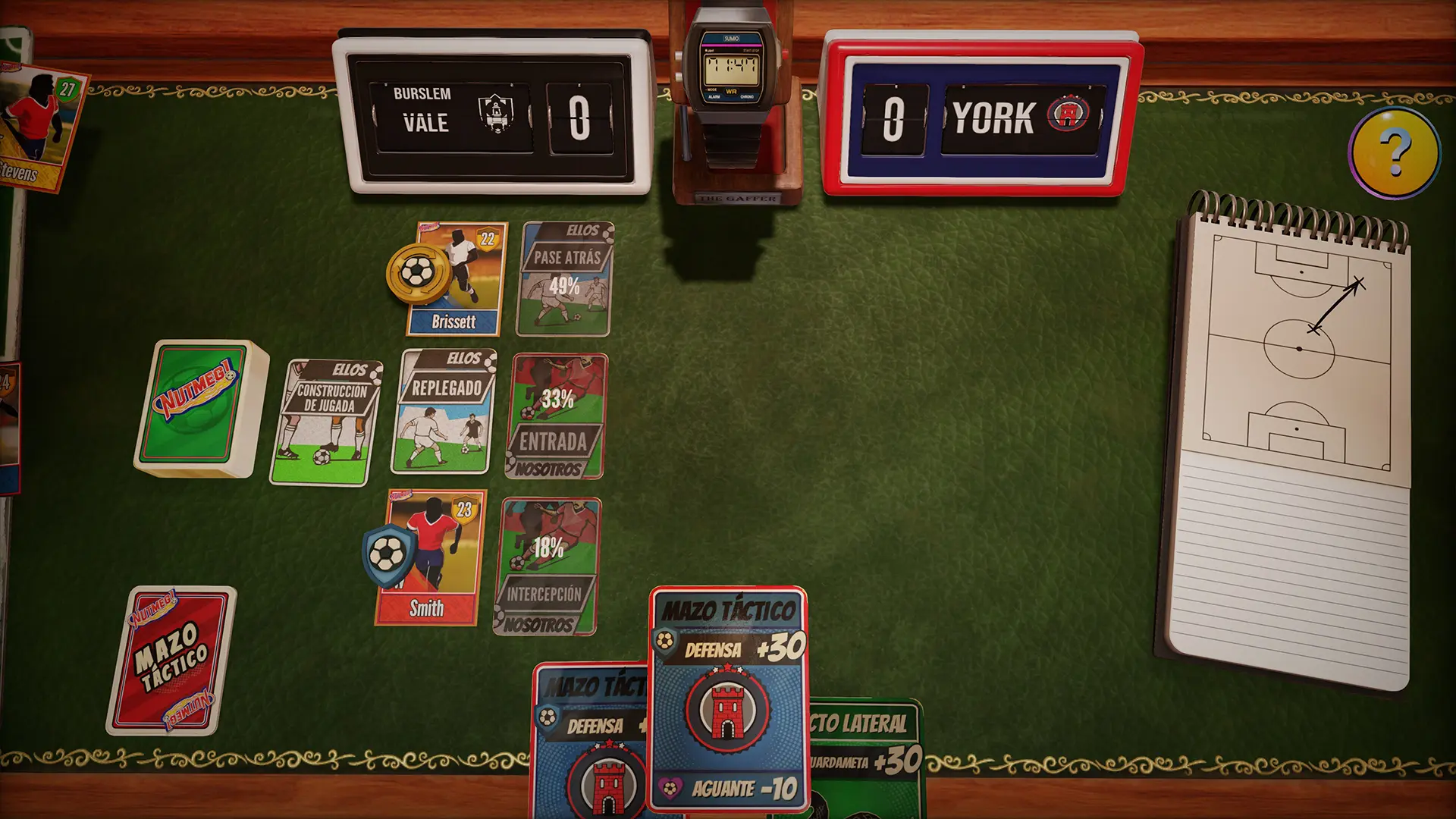 NUTMEG! A Nostalgic Deckbuilding Football Manager