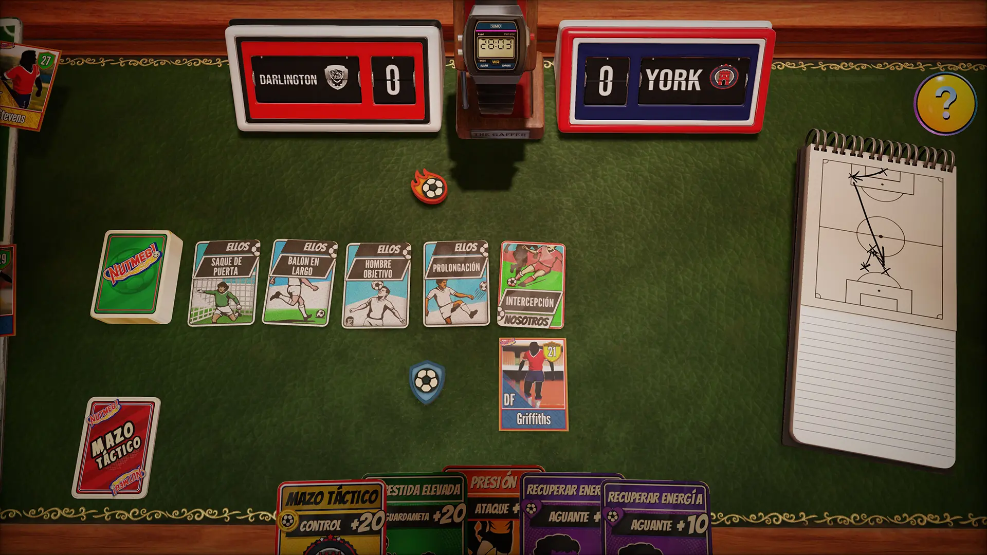 NUTMEG! A Nostalgic Deckbuilding Football Manager