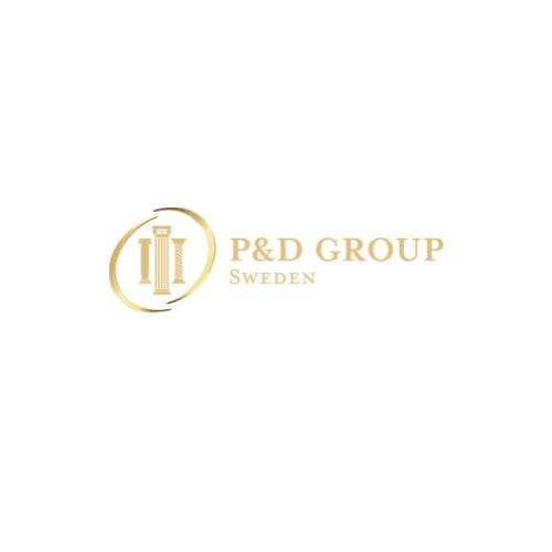 Pd Group logo guld