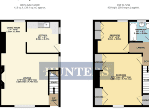 pdgroup gold properties 2 Bed Semi-Detached House with Garage and 2 reception rooms map