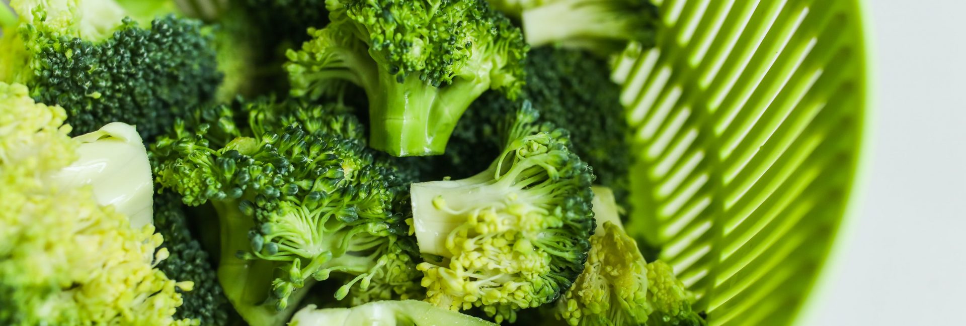 Afbeelding van broccoli in roosjes.